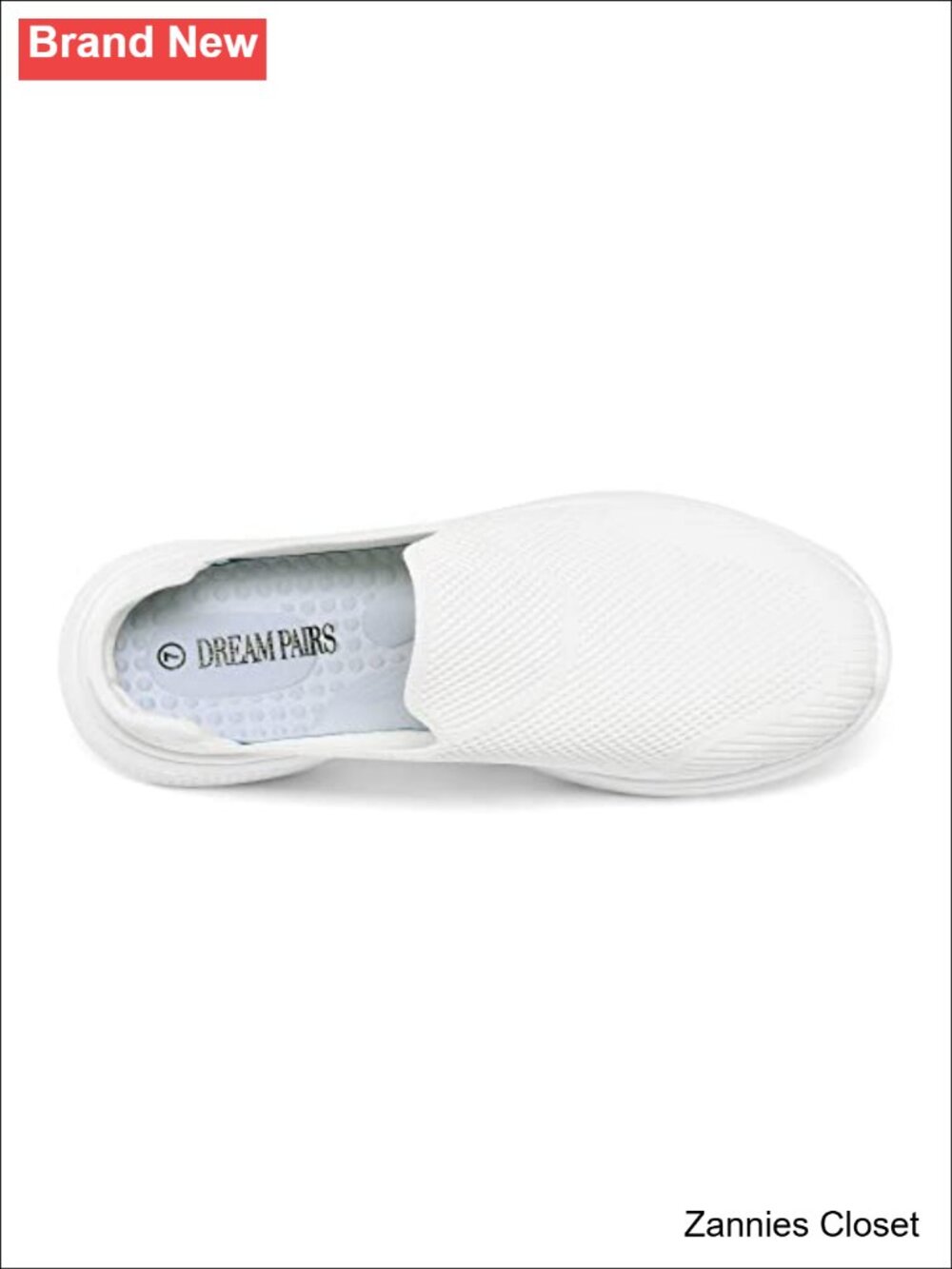 ✨ DREAM PAIRS Womens Slip On Lightweight Mules Sneakers Platform Comfortable - Picture 5 of 6